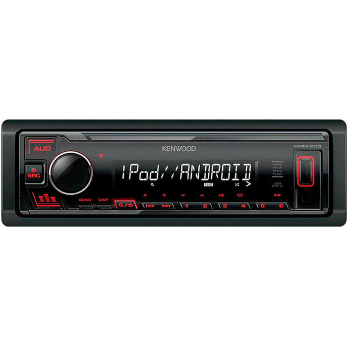 Авто Ресийвър KENWOOD KMM-205 4 X 50 W, USB