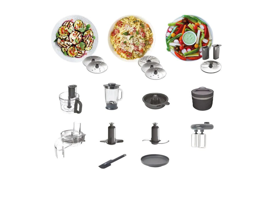 Kenwood FDM72.990SS кухненски робот 3 л неръждаема стомана вградена везна