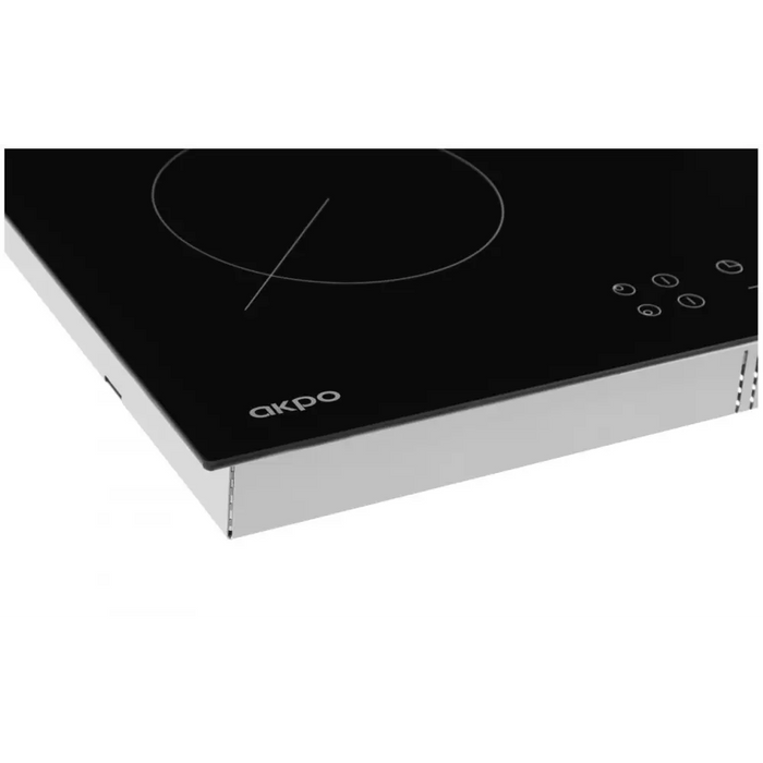 Керамичен плот Akpo PKA 58008/2 черен 4 зони