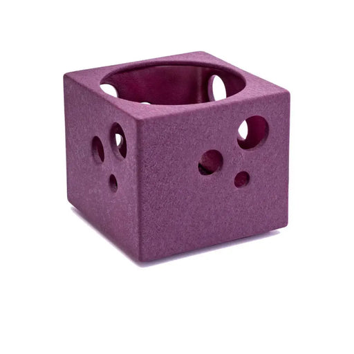 КЕРАМИЧНА КАШПА 14Х14Х14CM КУБ ОРХИДЕЯ