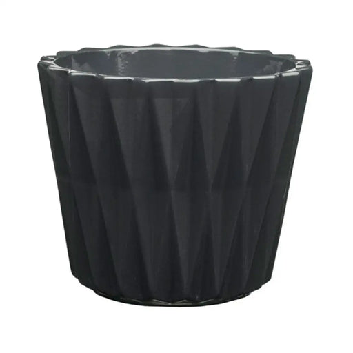 КЕРАМИЧНА САКСИЯ Ф16.5X16.5CM GEOMETRIC