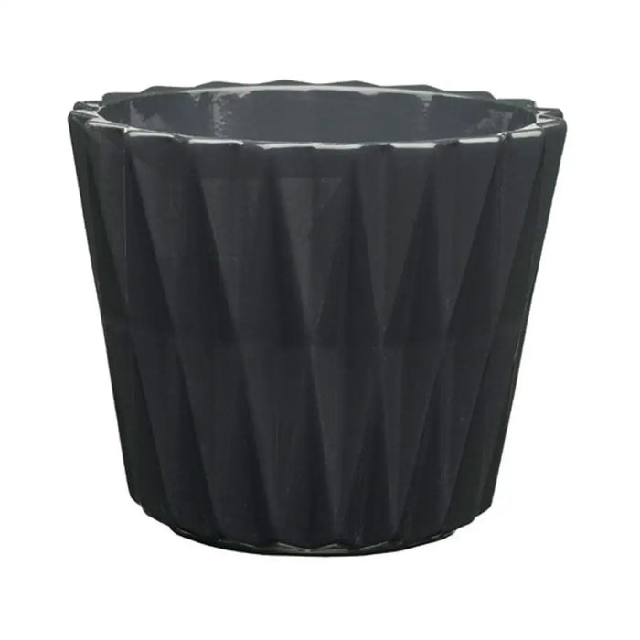 КЕРАМИЧНА САКСИЯ Ф16.5X16.5CM GEOMETRIC