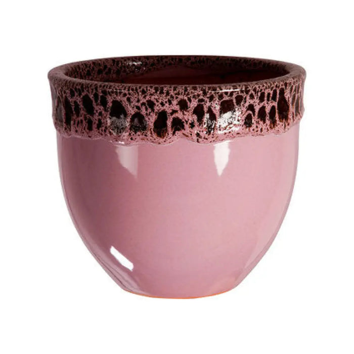 КЕРАМИЧНА САКСИЯ Ф14CM БЕЛА