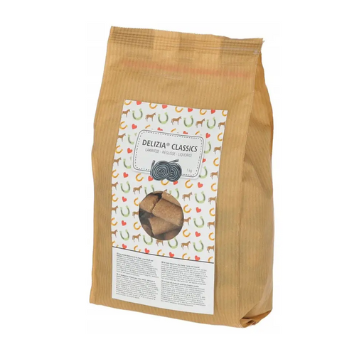 KERBL Delizia Classics Liquorice - конски лакомства - 1 кг
