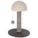 KERBL Funghi Grey-White с топка - котешка драскалка - 42 см
