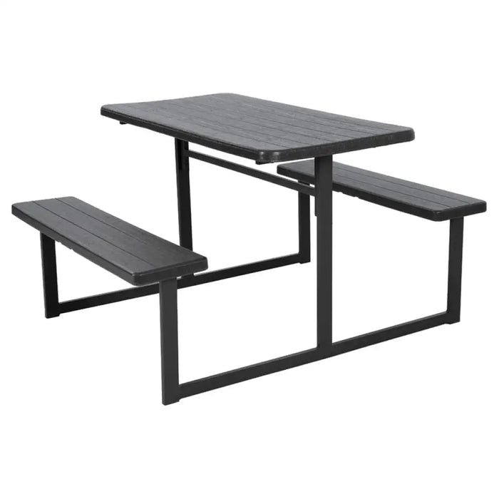 КЕТЪРИНГ СЕТ МАСА С ДВЕ ПЕЙКИ HDPE GARDEN STAR HD-10760