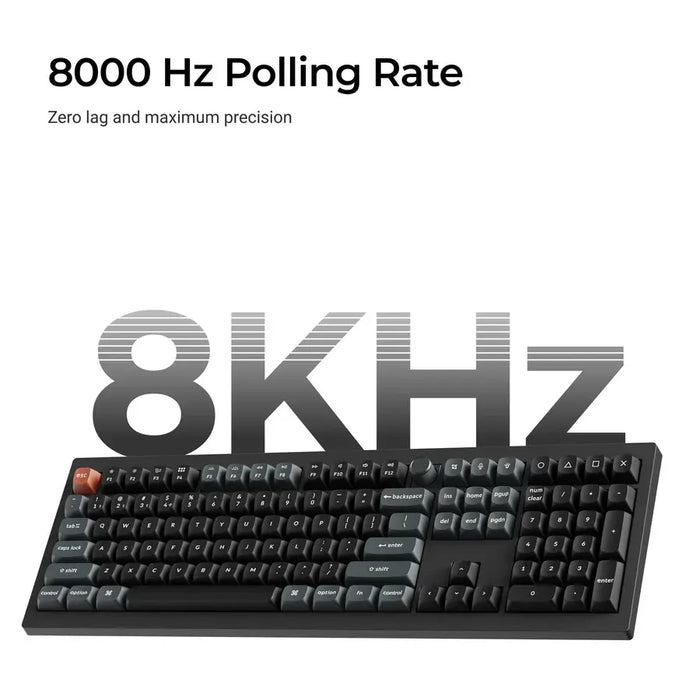 Безжична механичка клавиатура Keychron V6 Ultra 8K - Silk POM Switch Banana