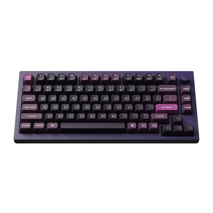 Безжична механичка клавиатура Keychron Q1 MAX Gateron Jupiter Red Switch - Purple
