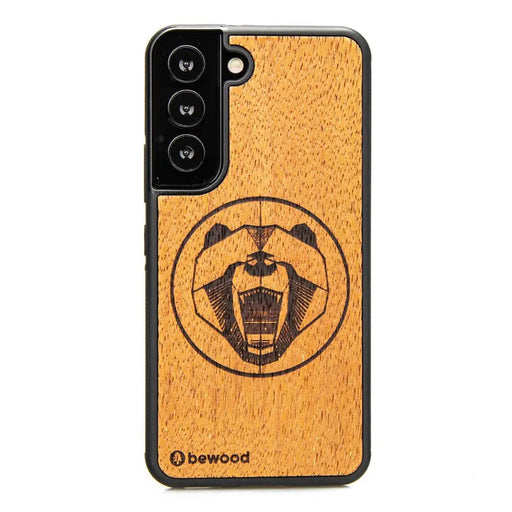 Кейс Bewood Bear Merbau Wood за SAMSUNG GALAXY S22