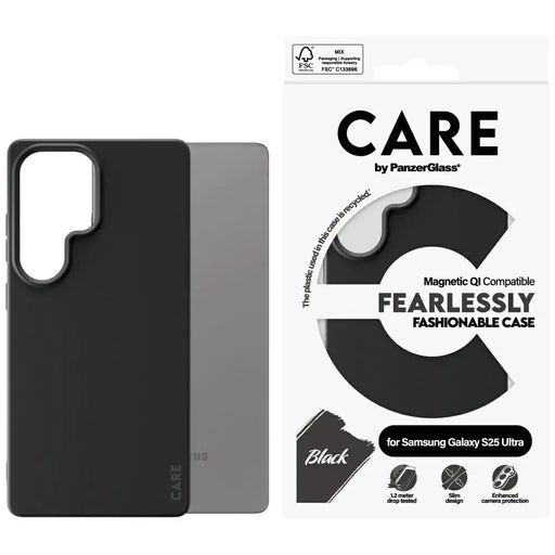 Кейс CARE by PanzerGlass Fashion QI за Samsung Galaxy S25