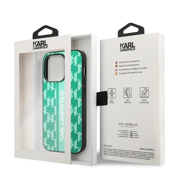 Кейс Karl Lagerfeld KLHCP14LPGKLSKN за iPhone 14 Pro 6,1’’