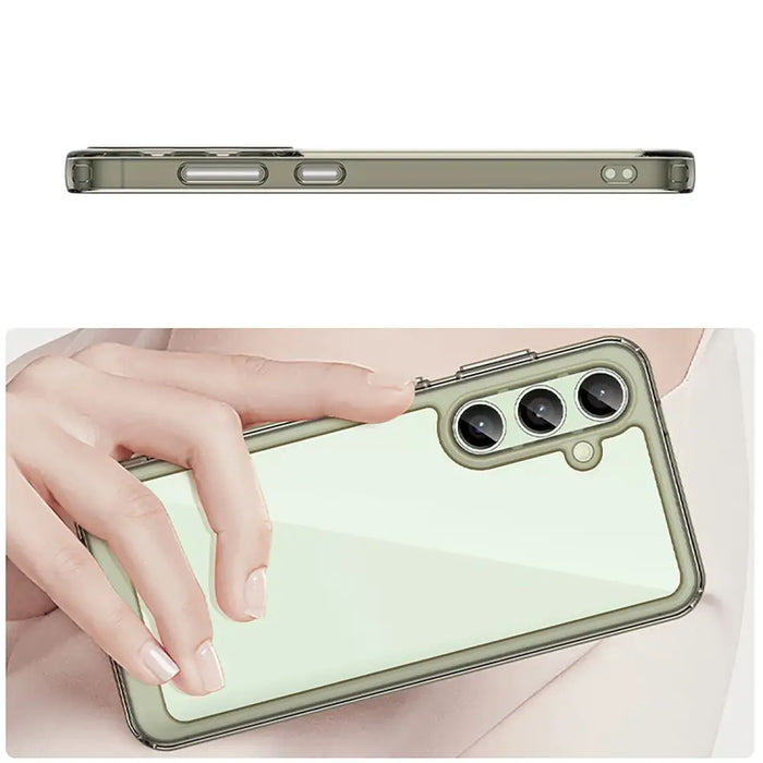 Кейс Outer Space с гел рамка за Samsung Galaxy S24 FE