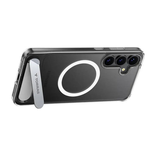 Кейс Torras Pstand Series за Samsung S25 прозрачен