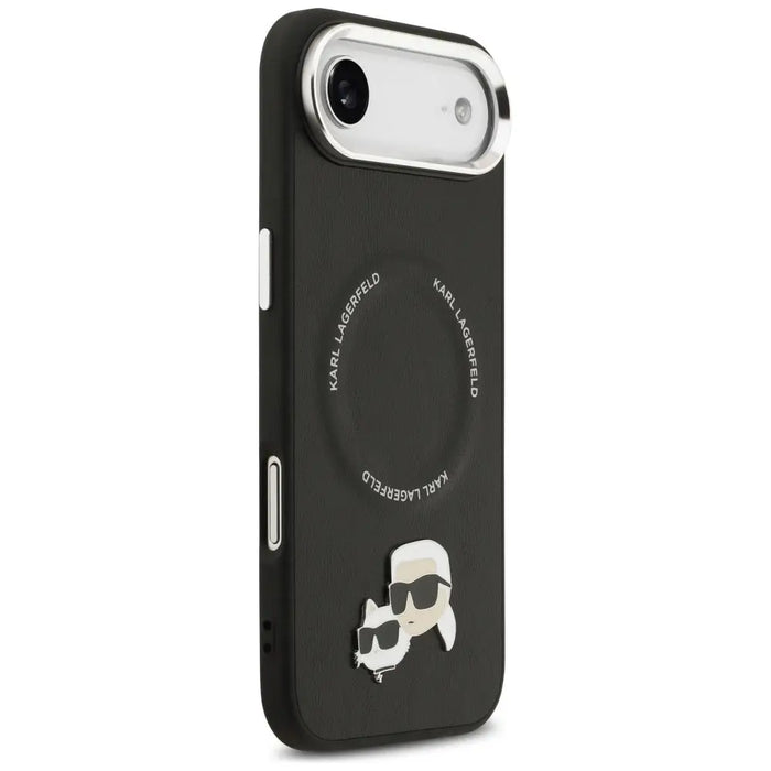Кейс Karl Lagerfeld Karl & Choupette Pins MagSafe за iPhone