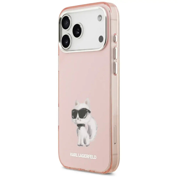 Кейс Karl Lagerfeld IML Aquarelle Choupette & Logo MagSafe