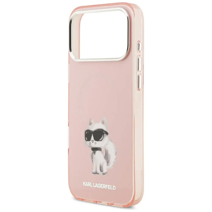 Кейс Karl Lagerfeld IML Aquarelle Choupette & Logo MagSafe