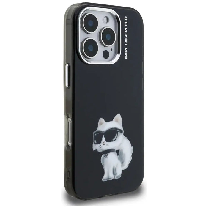 Кейс Karl Lagerfeld IML Aquarelle Choupette & Logo