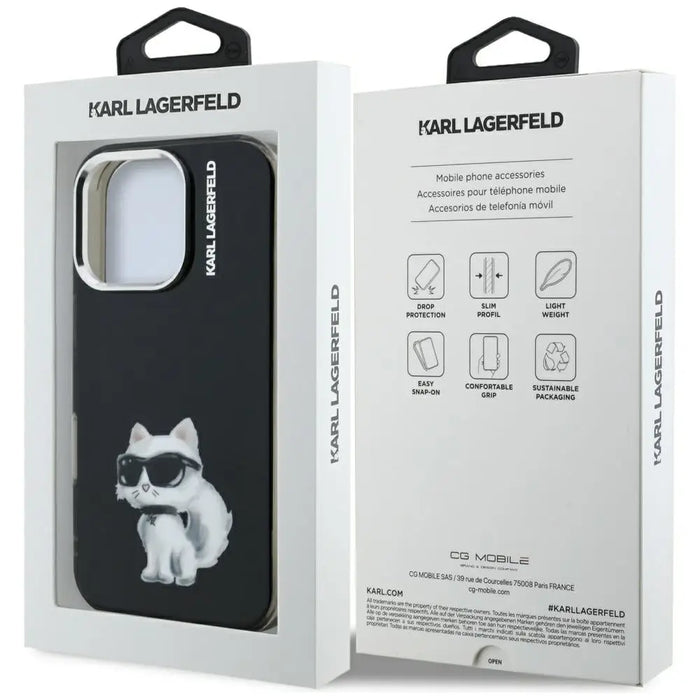 Кейс Karl Lagerfeld IML Aquarelle Choupette & Logo