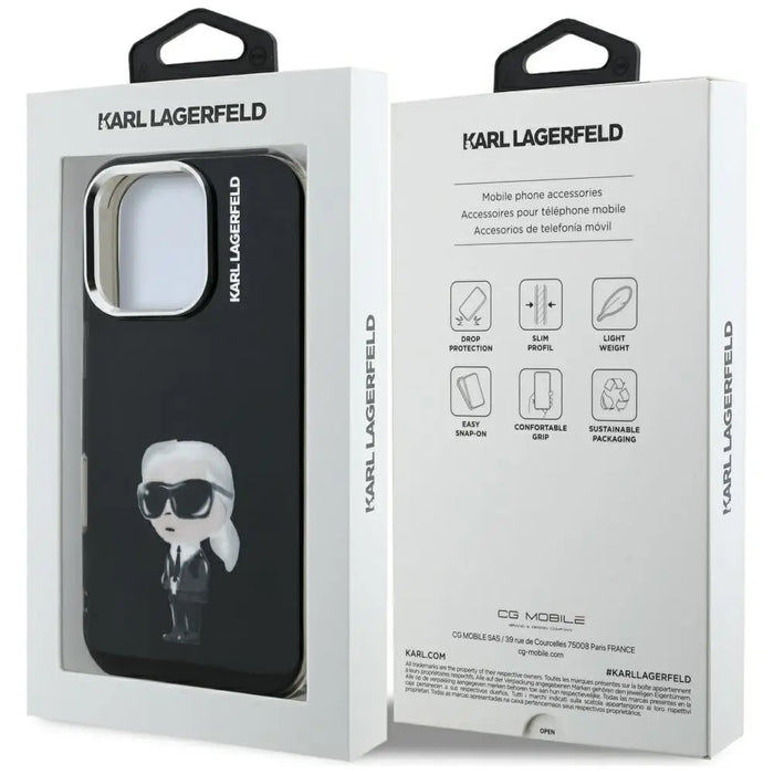 Кейс Karl Lagerfeld IML Aquarelle Karl & Logo MagSafe