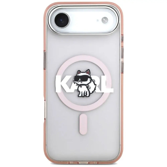 Кейс Karl Lagerfeld IML Choupette Sketch Logo MagSafe