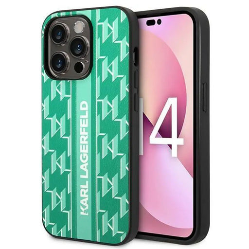Кейс Karl Lagerfeld KLHCP14LPGKLSKN за iPhone 14 Pro 6,1’’