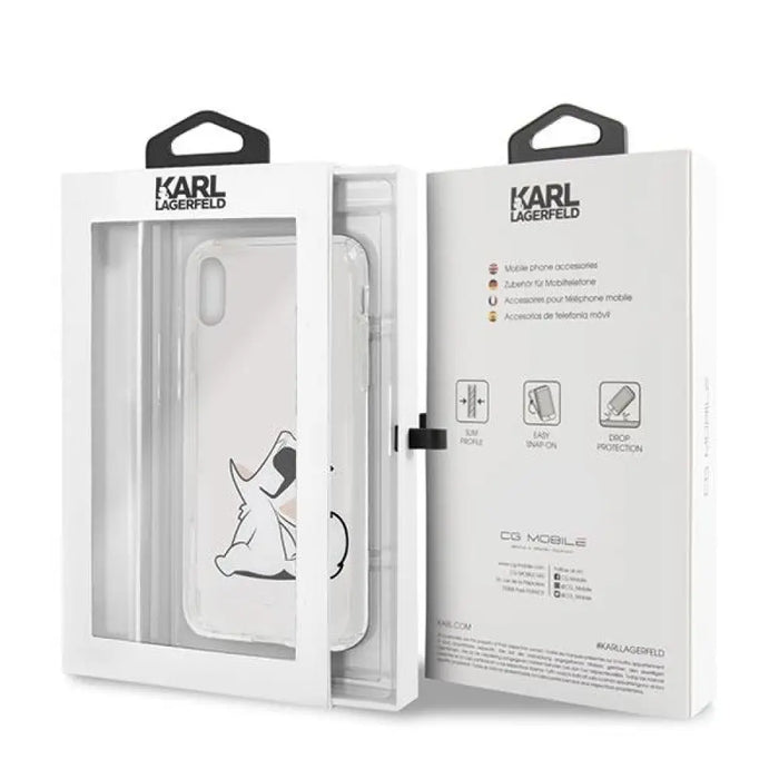 Кейс Karl Lagerfeld Klhcpxcfnrc за iPhone X/Xs