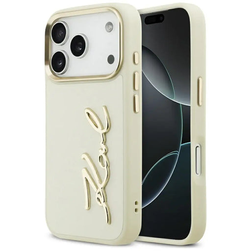 Кейс Karl Lagerfeld с лого Karl Script за iPhone 17 Pro