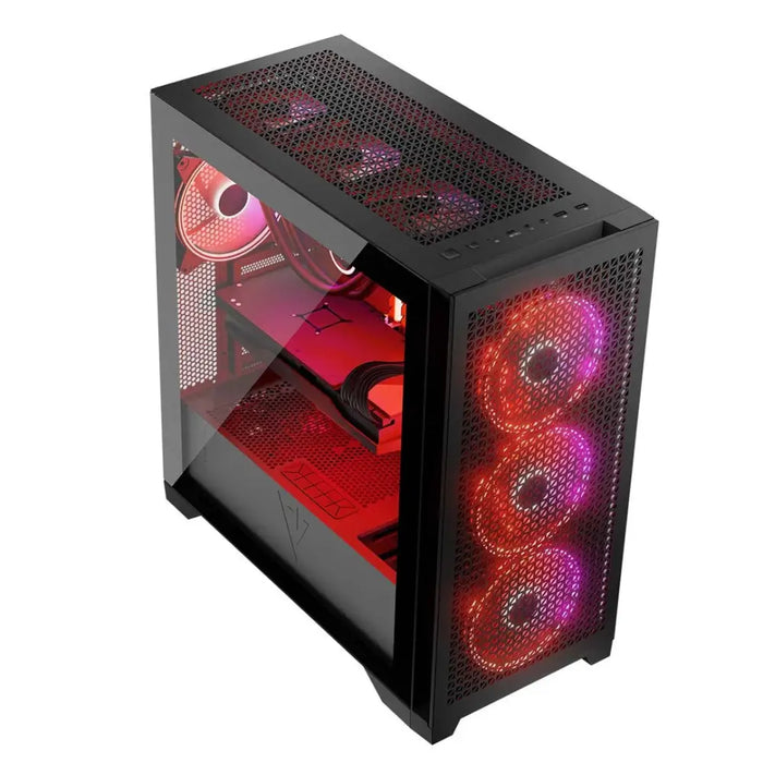 Кейс MODECOM VOLCANO EXPANSE T APEX ARGB MIDI черен