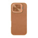 Кейс Nillkin Qin Prop Leather iPhone 16 бежов