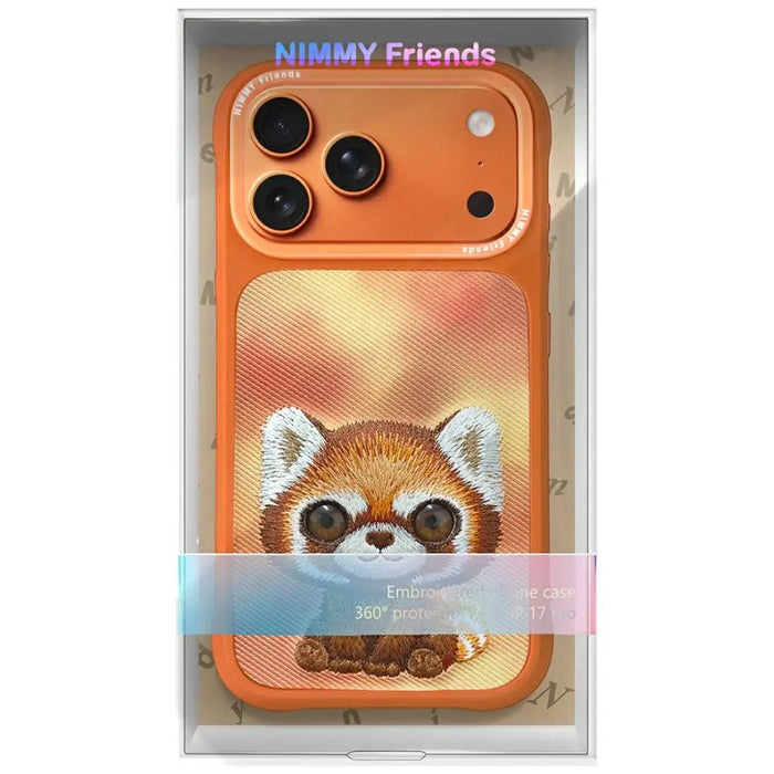 Кейс Nimmy Big Eyed Pet 2.0 с миеща мечка за iPhone 17 Pro