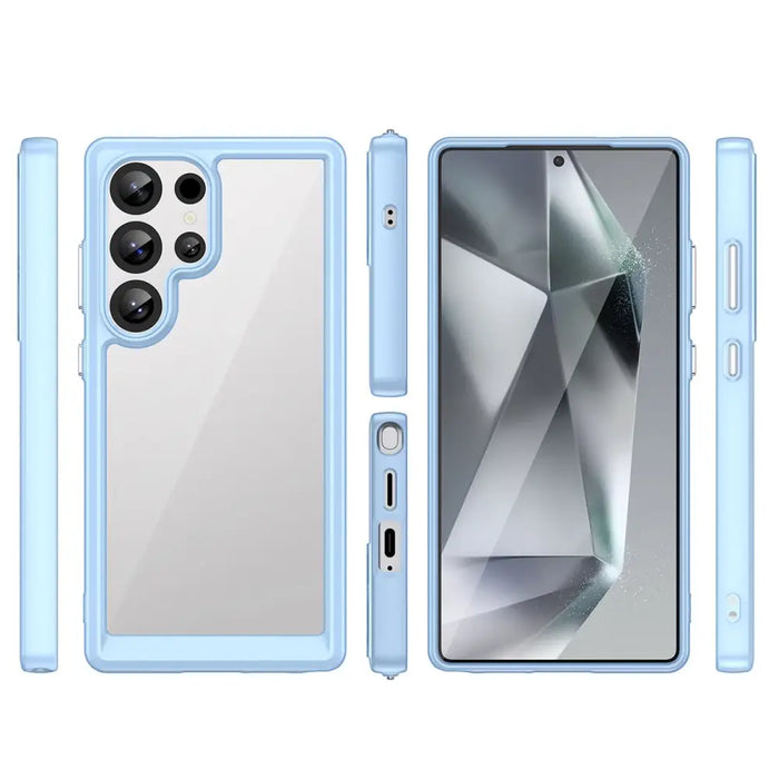 Кейс Outer Space с гел рамка за Samsung Galaxy S25 Ultra