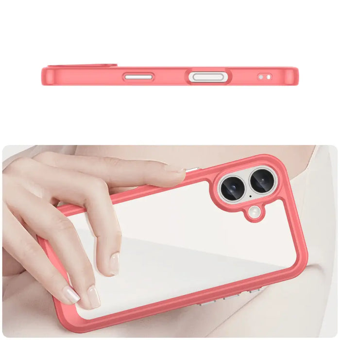 Кейс Outer Space за iPhone 16 червен