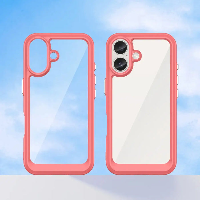 Кейс Outer Space за iPhone 16 червен