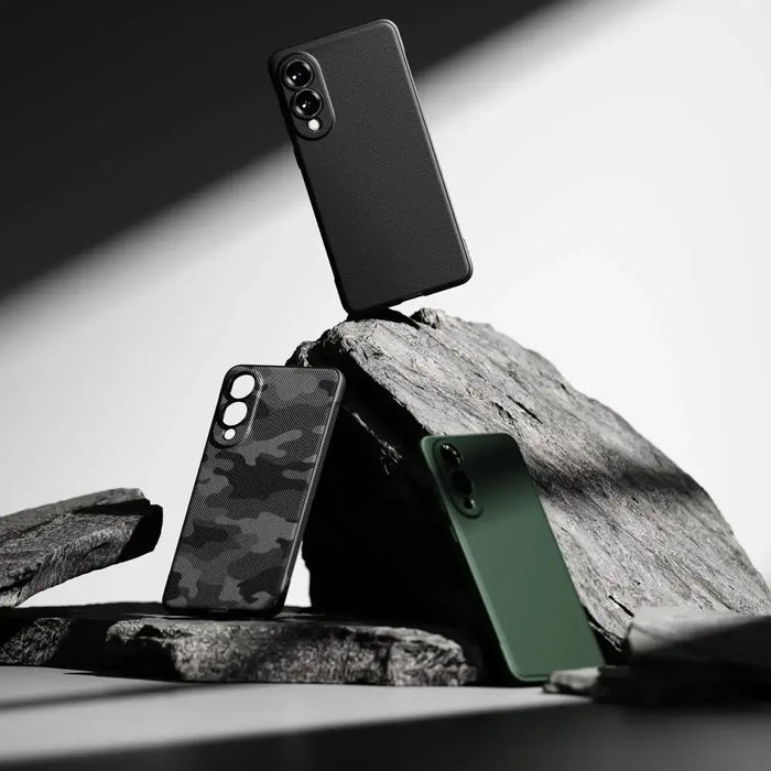 Кейс Ringke Onyx за Samsung Galaxy S25 Edge - зелен