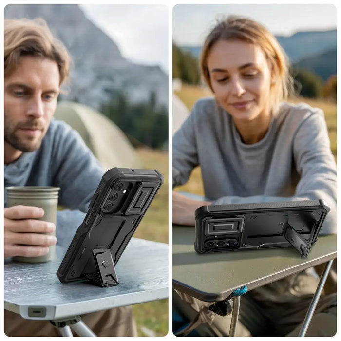 Кейс Tech-Protect Kevlar Cam+ за Samsung Galaxy A17 4G / 5G