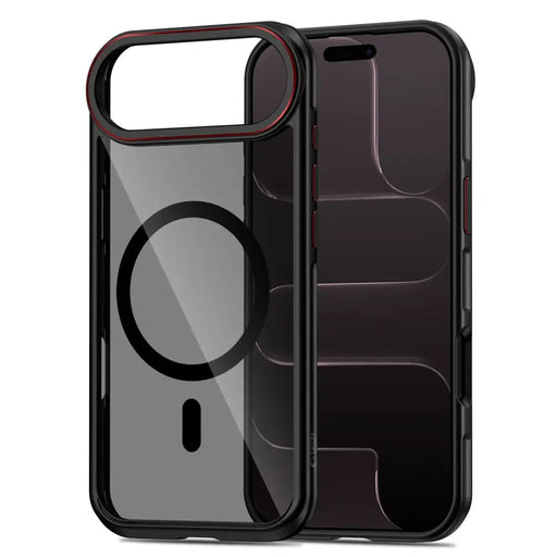 Кейс Tech-Protect MagHybrid MagSafe за iPhone Air - черен