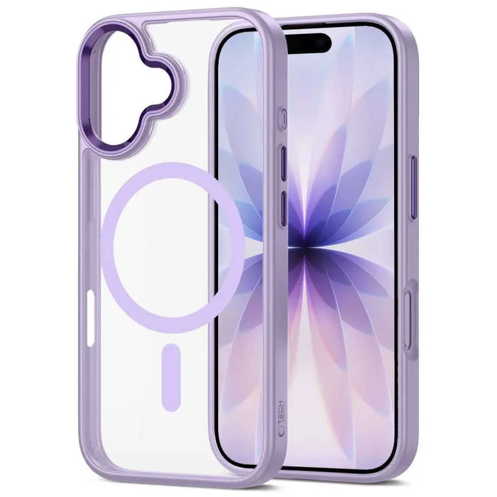 Кейс Tech-Protect MagMat MagSafe за iPhone 17 - прозрачен