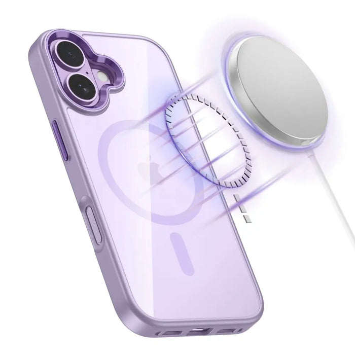 Кейс Tech-Protect MagMat MagSafe за iPhone 17 - прозрачен