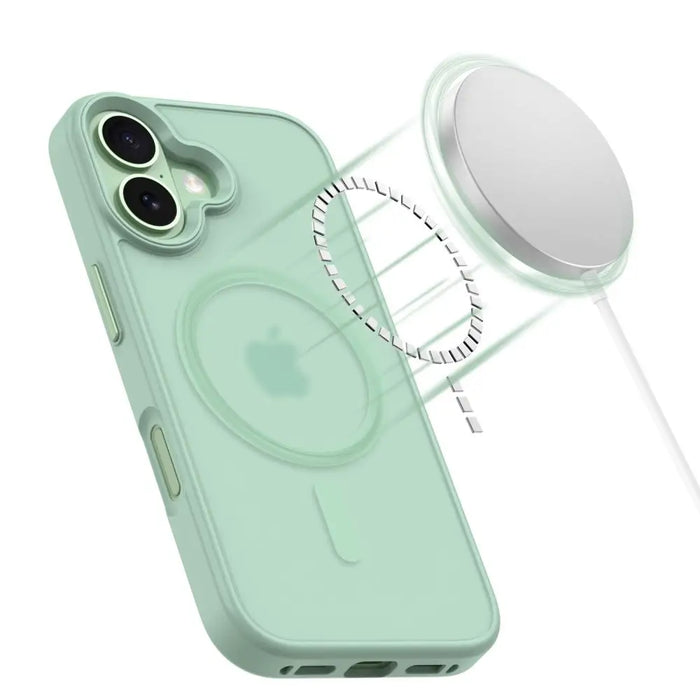 Кейс Tech-Protect MagMat MagSafe за iPhone 17 - прозрачен