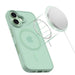 Кейс Tech-Protect MagMat MagSafe за iPhone 17 - прозрачен