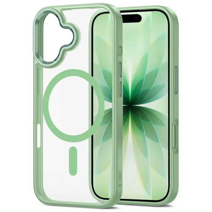 Кейс Tech-Protect MagMat MagSafe за iPhone 17 - прозрачен