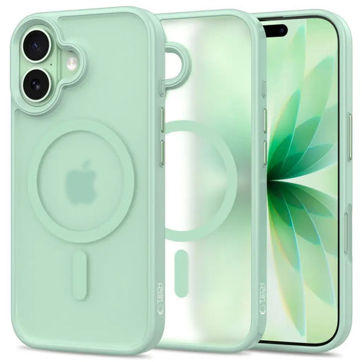 Кейс Tech-Protect MagMat MagSafe за iPhone 17 - прозрачен