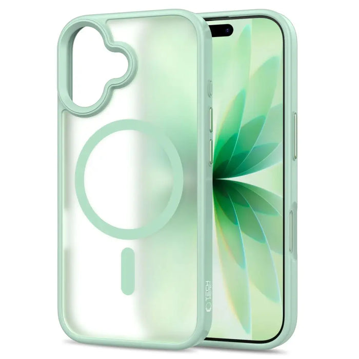 Кейс Tech-Protect MagMat MagSafe за iPhone 17 - прозрачен