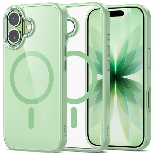 Кейс Tech-Protect MagMat MagSafe за iPhone 17 - прозрачен
