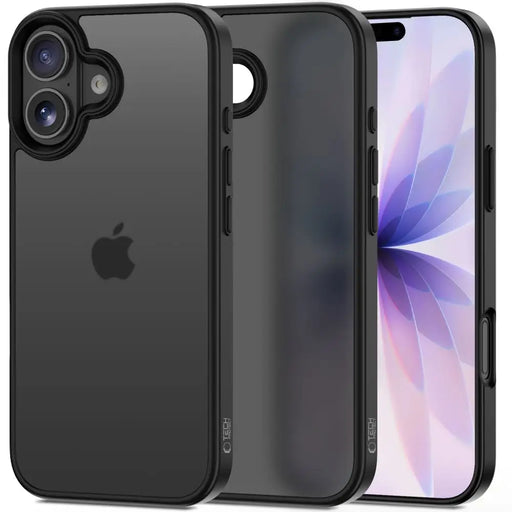 Кейс Tech-Protect MagMat за iPhone 17 - матово черен