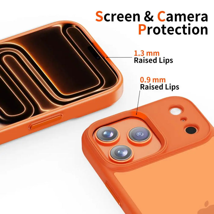 Кейс Tech-Protect MagMat за iPhone 17 Pro Max - оранжев