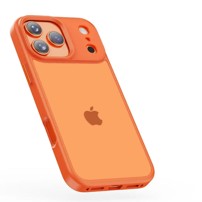 Кейс Tech-Protect MagMat за iPhone 17 Pro - оранжев и матов