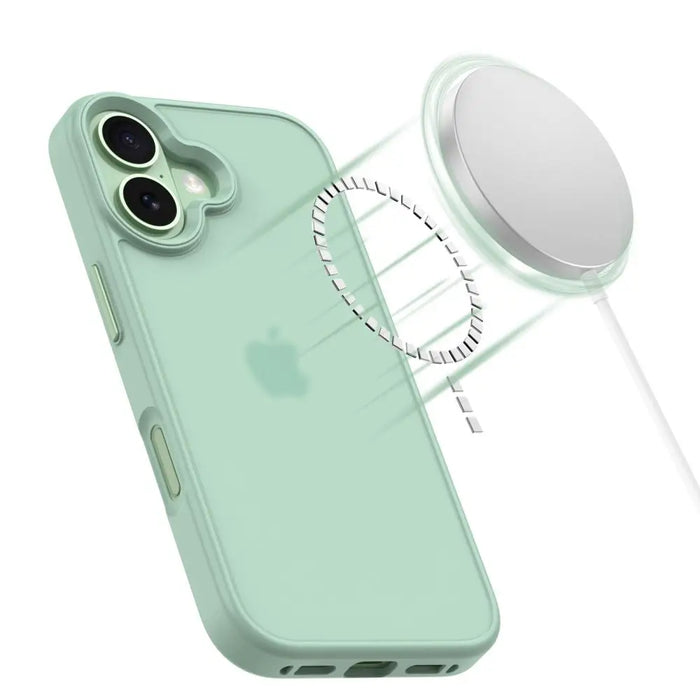 Кейс Tech-Protect MagMat за iPhone 17 - зелен