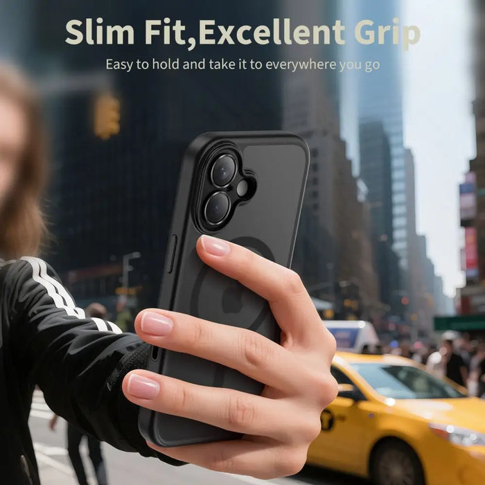 Кейс Tech-Protect Magpeak Magsafe CC за iPhone 17 - матово