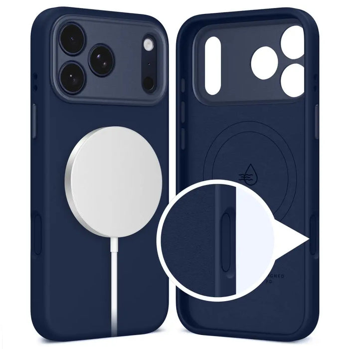 Кейс Tech-Protect Uniq MagSafe за iPhone 17 Pro - тъмносин